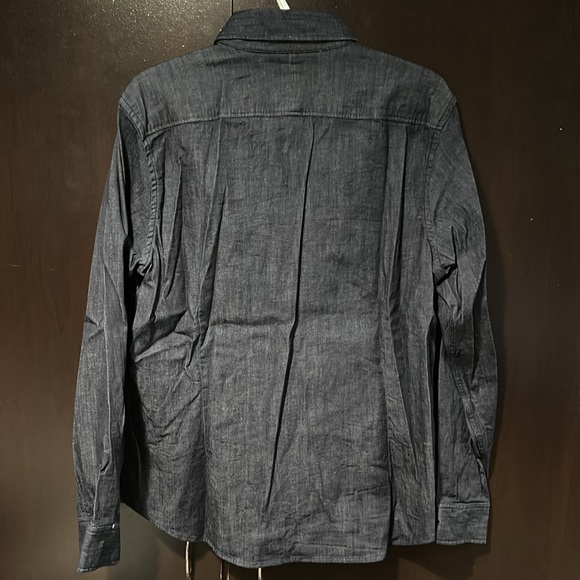 G-Star Raw Denim Dress shirt men’s large - Picture 3 of 3